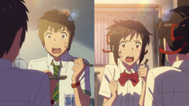 Taki and Mitsuha (squidsmith) [Kimi no na wa.]