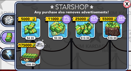 Starshop Cash