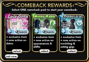 Comeback Rewards