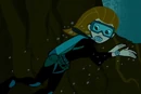 In scuba gear while searching for Drakken's lair.