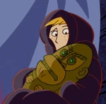 Sleeping bag burrito.