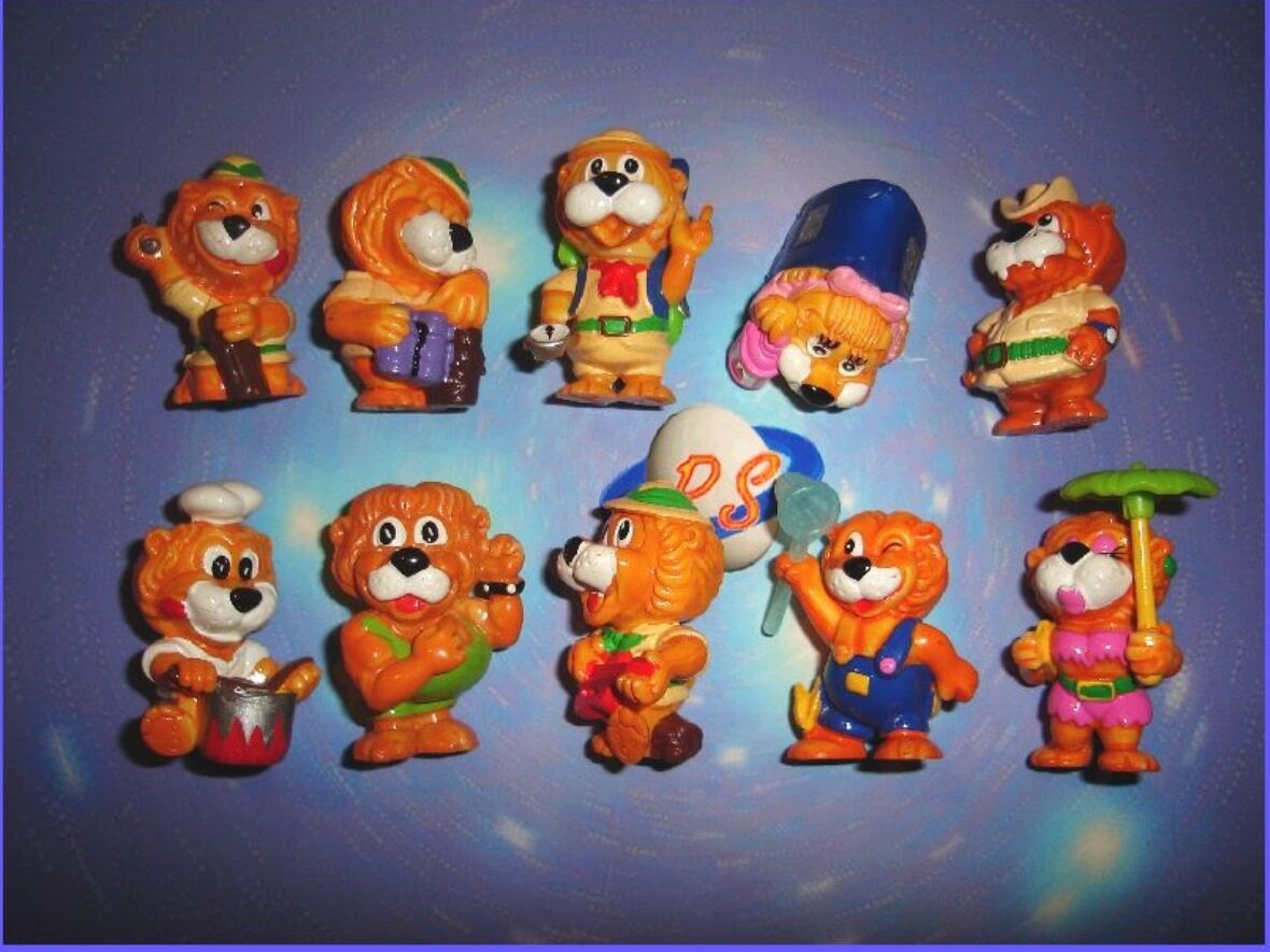 Kinder top surprise lion