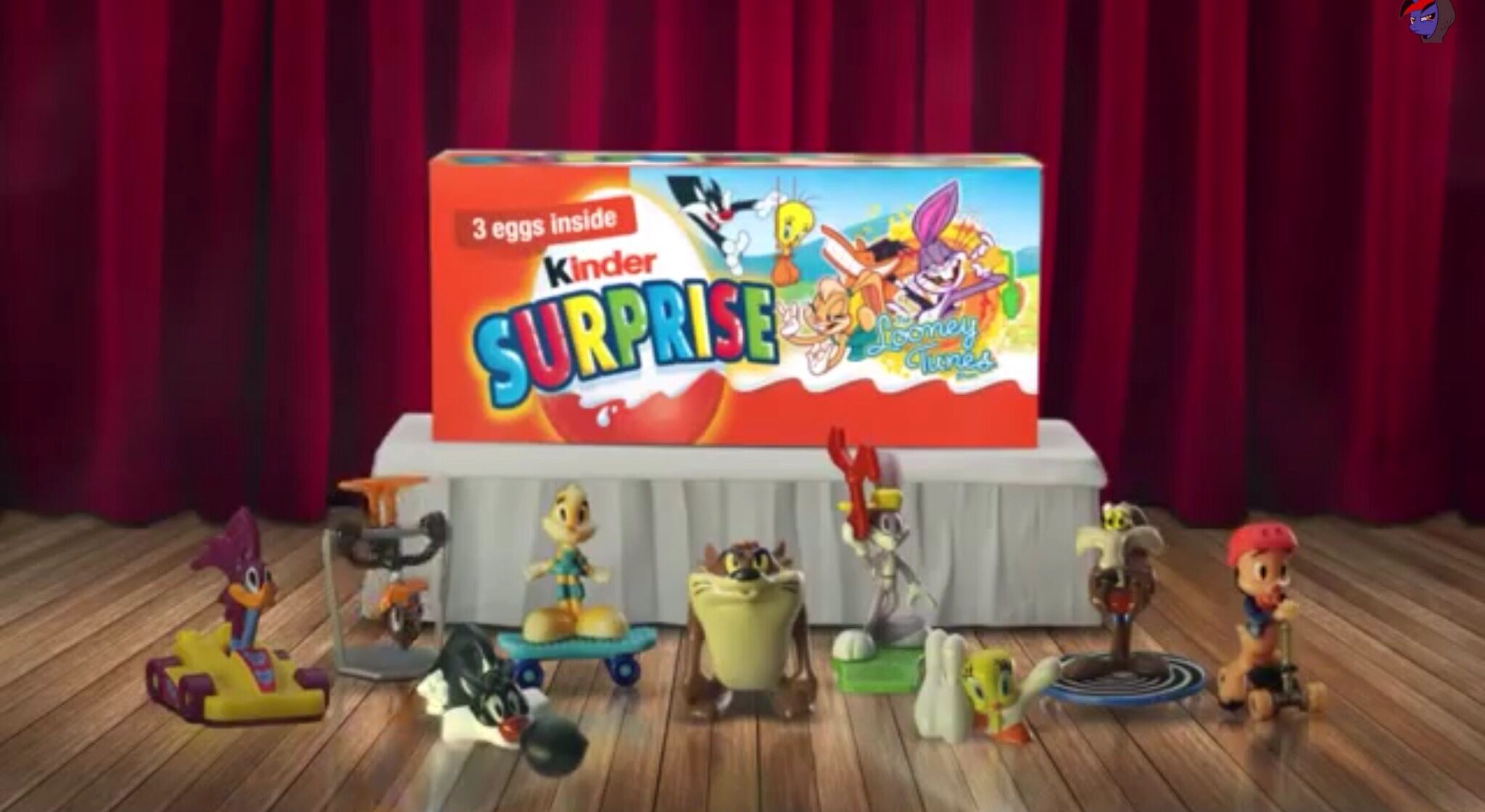 Looney tunes best sale kinder surprise