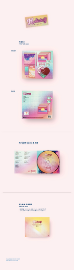 Holiday album packaging