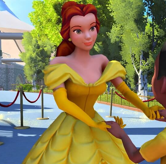 Belle, Kinect Disneyland Adventures Wiki