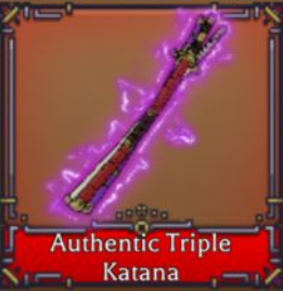 Authentic Triple Katana, King Legacy Wiki