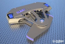 Early render of Tempest, under its original name Slam