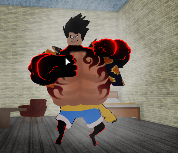 Monkey D. Luffy Wano Gear Fourth Haki (Gear 4) [+] - Roblox