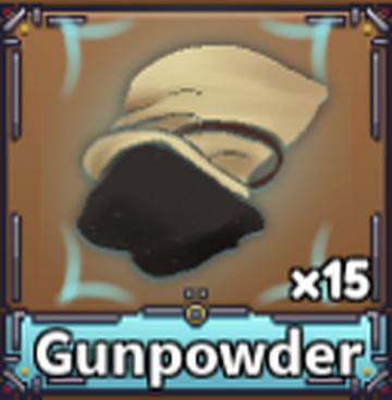 Gunpowder, King Legacy Wiki