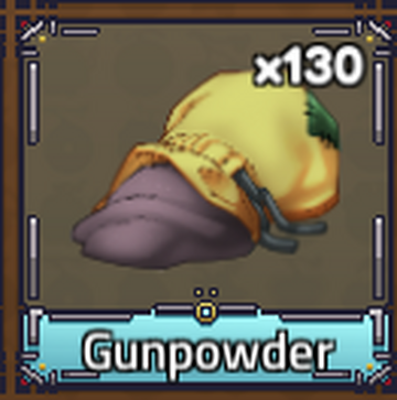 Gunpowder, King Legacy Wiki