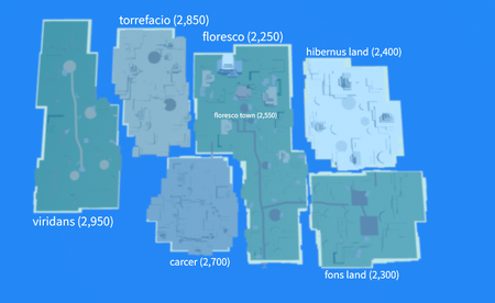 King Legacy Map: First & Second Sea, Island, Mobs, Bosses