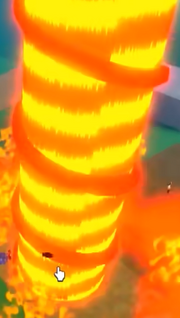 Fire pillar