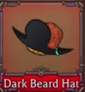 Dark Beard Hat King Legacy ( Dark Awaken )