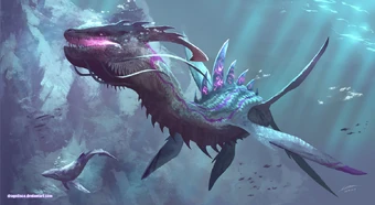 Weredragon King Sea Dragon S Subnautica Fan Fiction Wiki Fandom