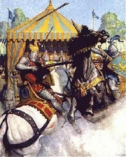 Lancelot joust Mador
