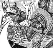 Gyou’un send Shin flying