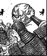 Den Kou throwing rocks