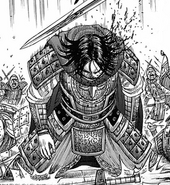 Ei Sei getting wounded while fighting on the walls of Sai.