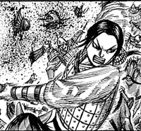 Kaine leading her cavalry unit.