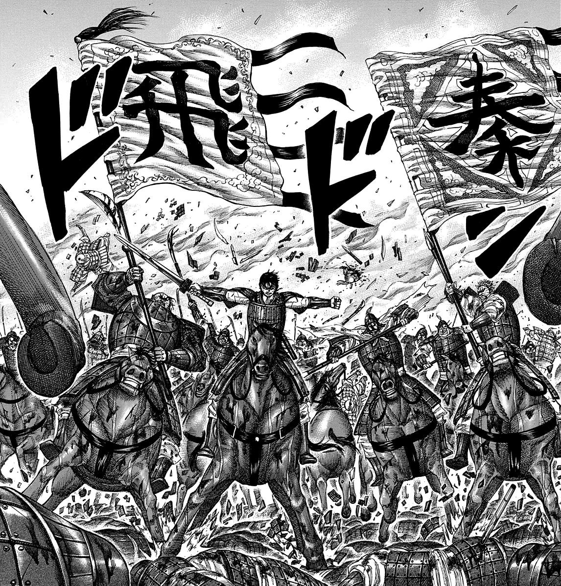 one of the best moment in Kingdom anime adaptation.. when Shin rally Duke  Hyou soldiers at the rear. : r/Kingdom