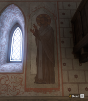 Rattay church mural