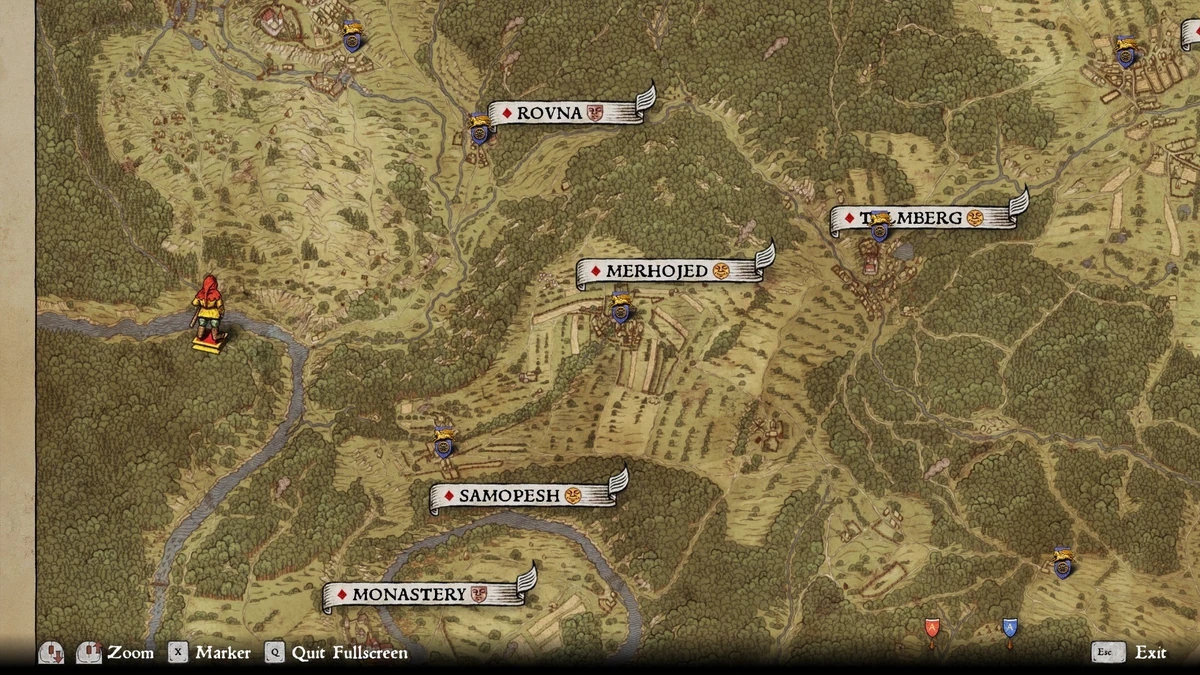 Карта сокровищ XVI Kingdom Come Deliverance Wiki Fandom