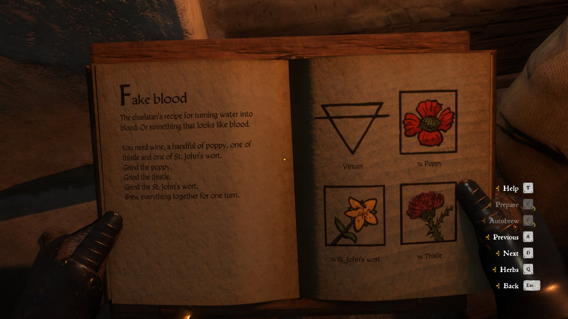 kingdom come deliverance unknown potion