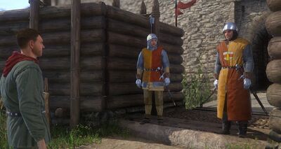 Getting the crossguard