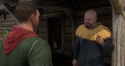 Henry talks to Andrew about the poachers