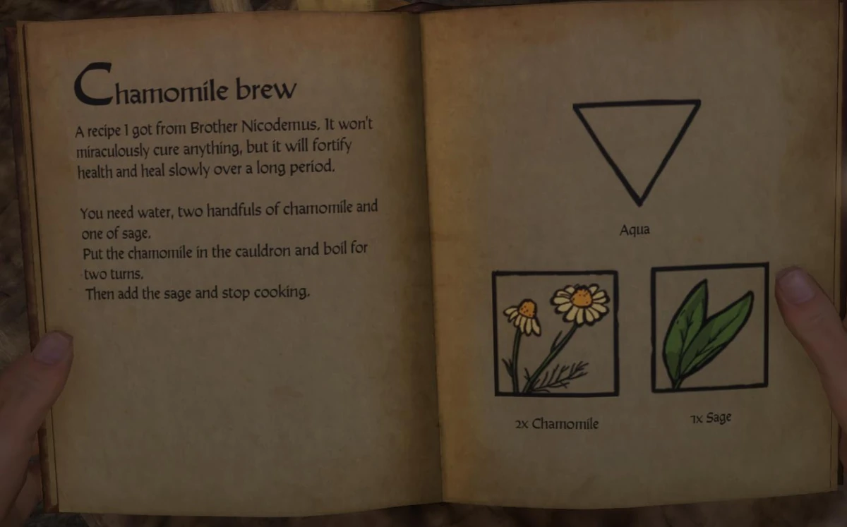 Chamomile brew Kingdom Come Deliverance Wiki Fandom