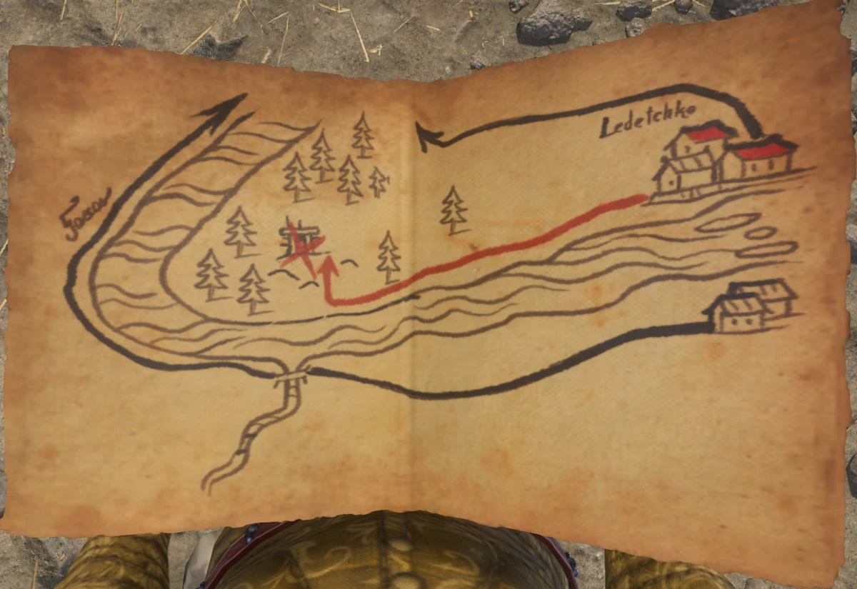 Treasure map XI Kingdom Come Deliverance Wiki Fandom