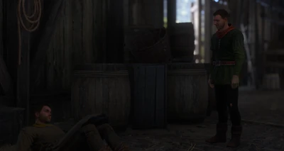 Henry speaks with an injured Matthias