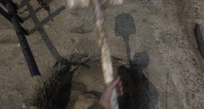 Digging up the treasure