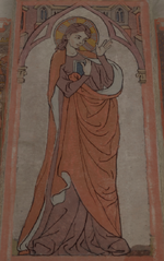 St martin church mural