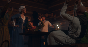 Drinking with Father Godwin