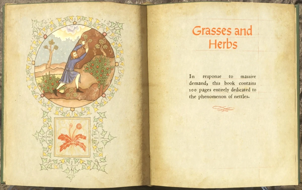 Grasses and Herbs (book) Kingdom Come Deliverance Wiki Fandom