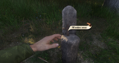 Wooden cross-0