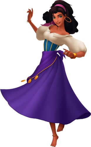 Esmeralda in Kingdom Hearts 3D: Dream Drop Distance