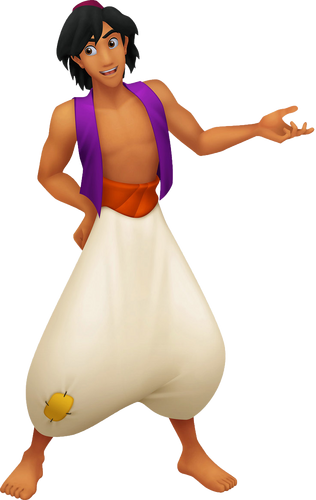 Aladdin in Kingdom Hearts Re:coded