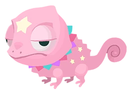 Ein Rosa farbiger Chameleostar Traumfänger in Kingdom Hearts Union χ