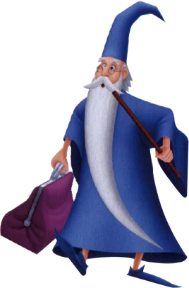 Merlin in Kingdom Hearts: Birth by Sleep