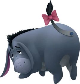 I-Aah ein Bewohner des 100-Morgen-Wald in Kingdom Hearts II