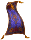Der fliegende Teppich in Kingdom Hearts II.