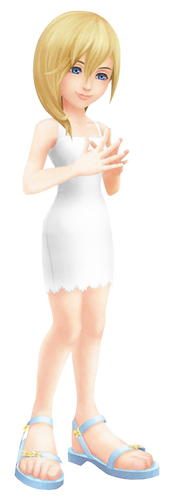 Daten-Naminé in Kingdom Hearts Re:coded