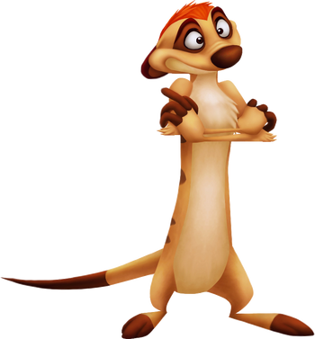 Timon das Erdmännchen in Kingdom Hearts II