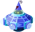 Blue Gummi Saucer KHUX