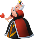 Die Herzkönigin in Kingdom Hearts Re:coded