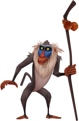 Rafiki der Mandrill in Kingdom Hearts II