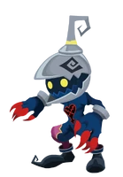 Der Klappersoldat in Kingdom Hearts KHχ