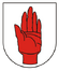 Red Hand Coat of Arms